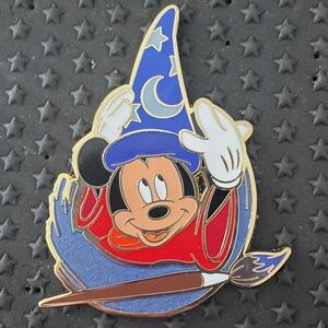 Sorcerer Mickey Ink & Paint Chaser pin LE 100 PALM Pink a la mode Sold out